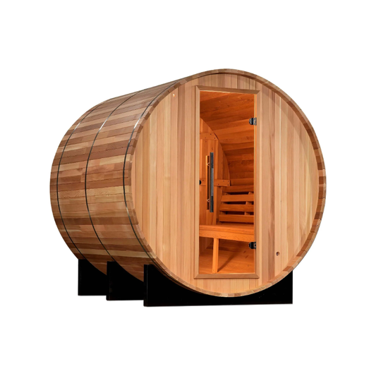 4-Person Barrel Sauna